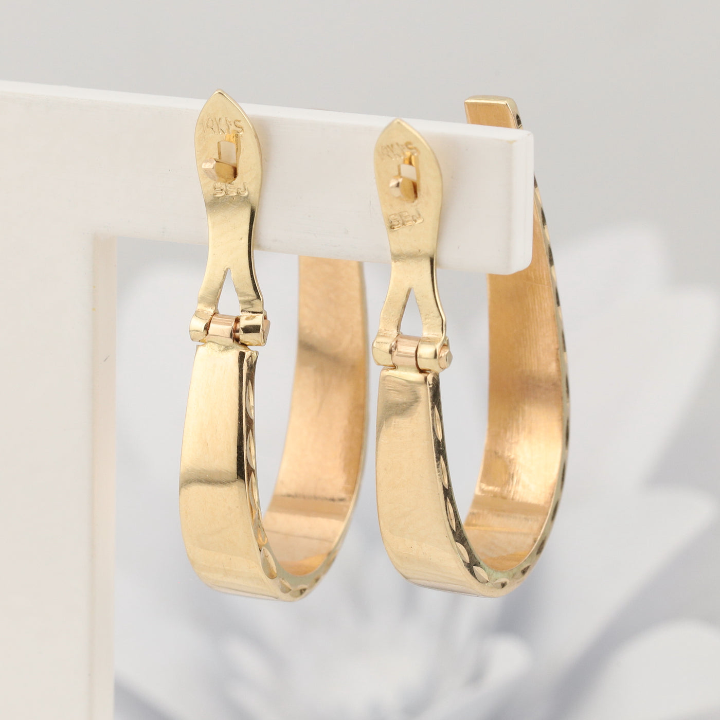 Yellow Gold Earrings