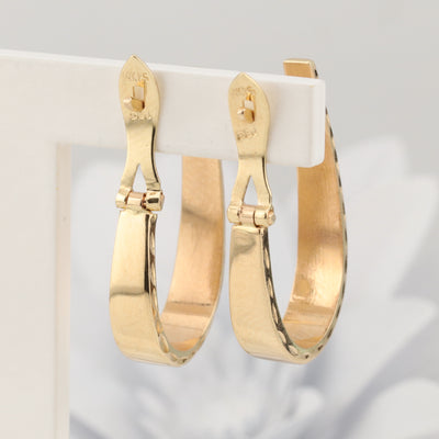 Yellow Gold Earrings