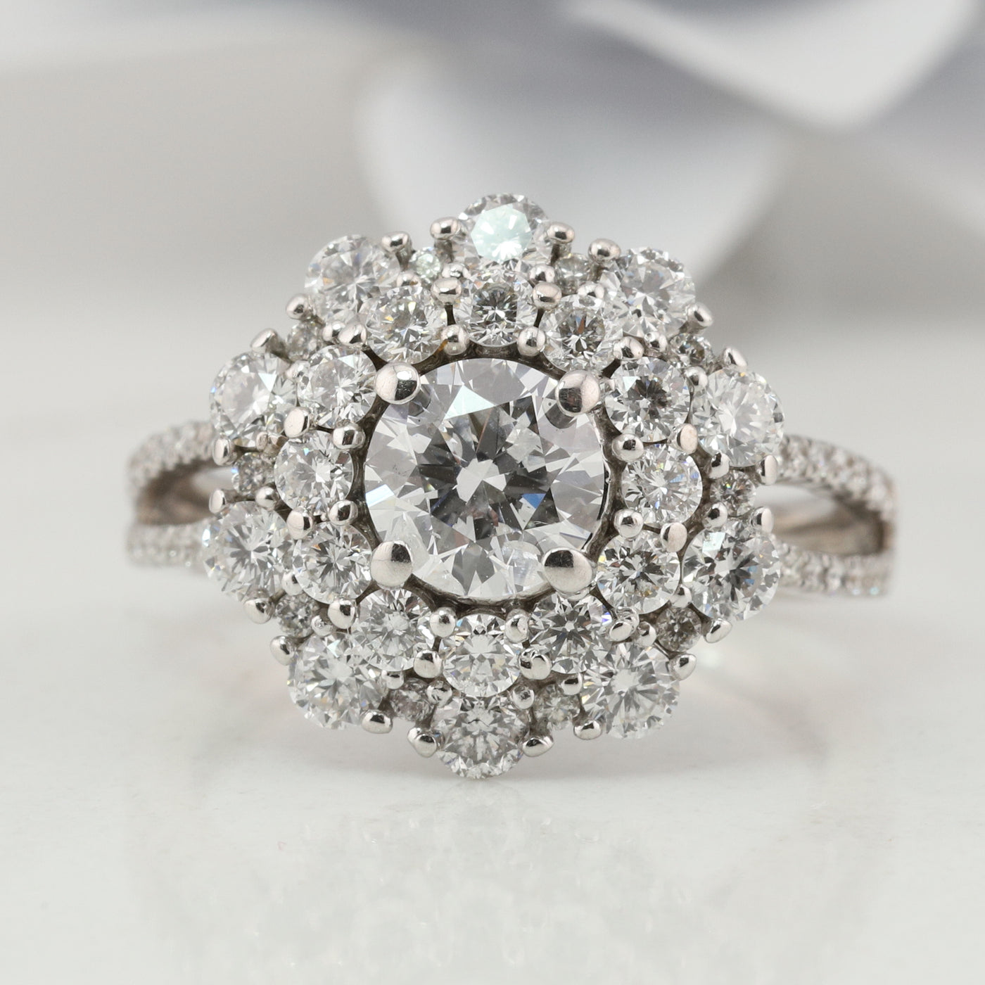 Diamond Halo RIng