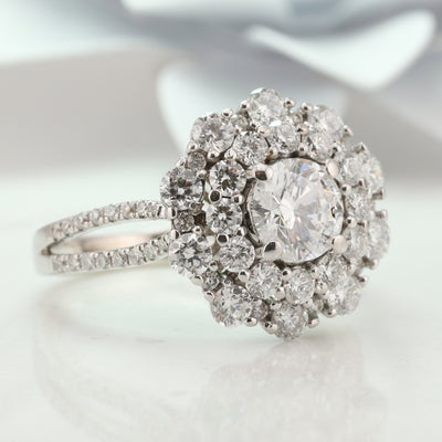 Diamond Halo RIng