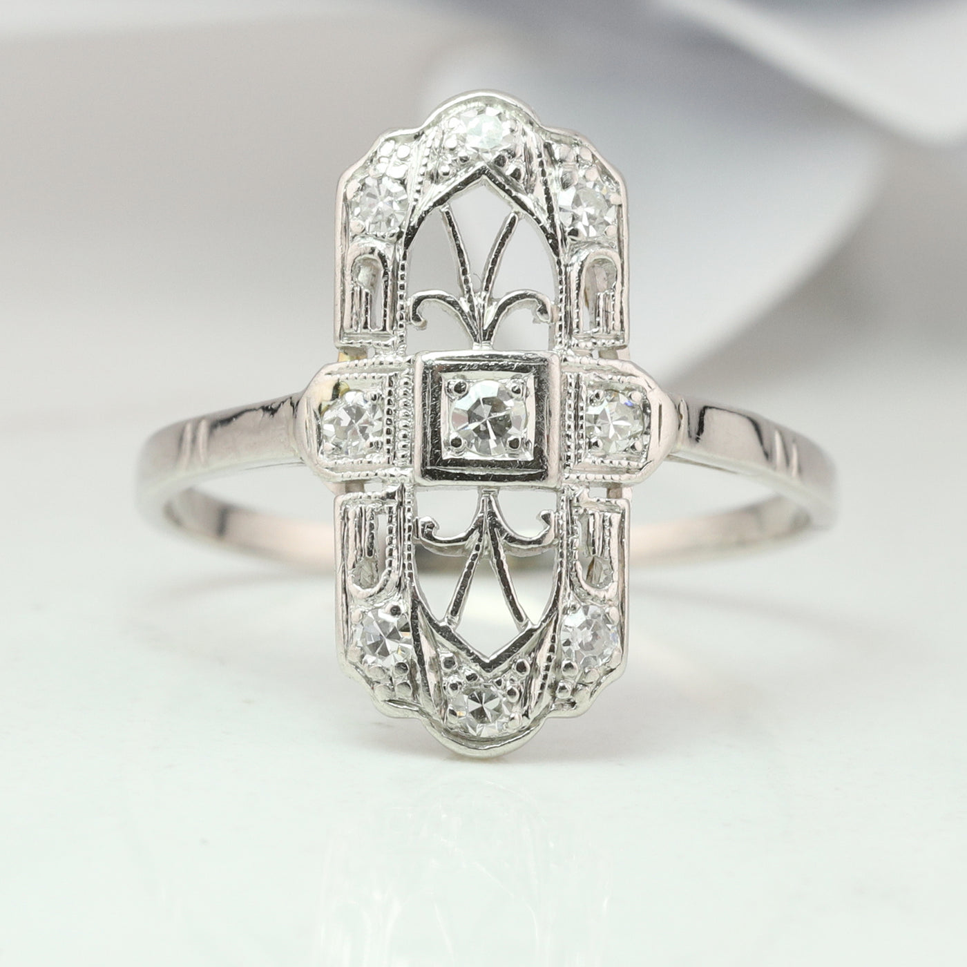 Platinum Diamond Ring