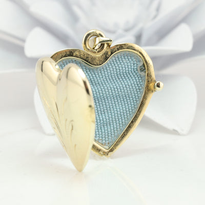 Yellow Gold Heart Locket