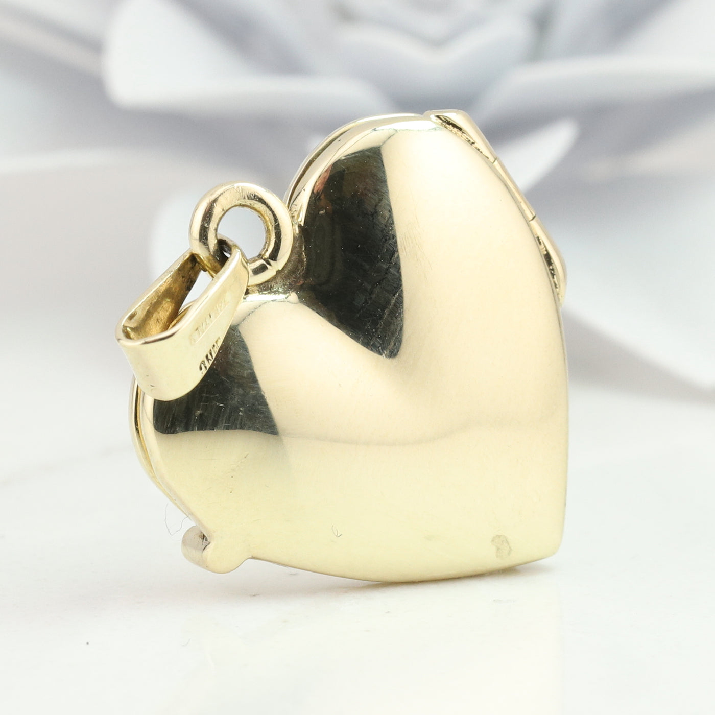 Yellow Gold Heart Locket