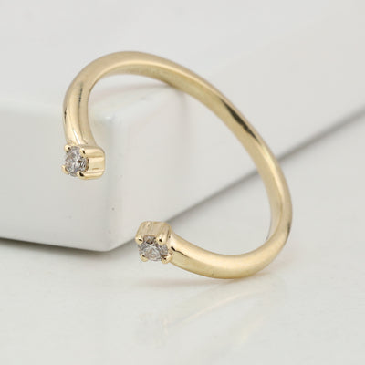 Diamond Gap Ring