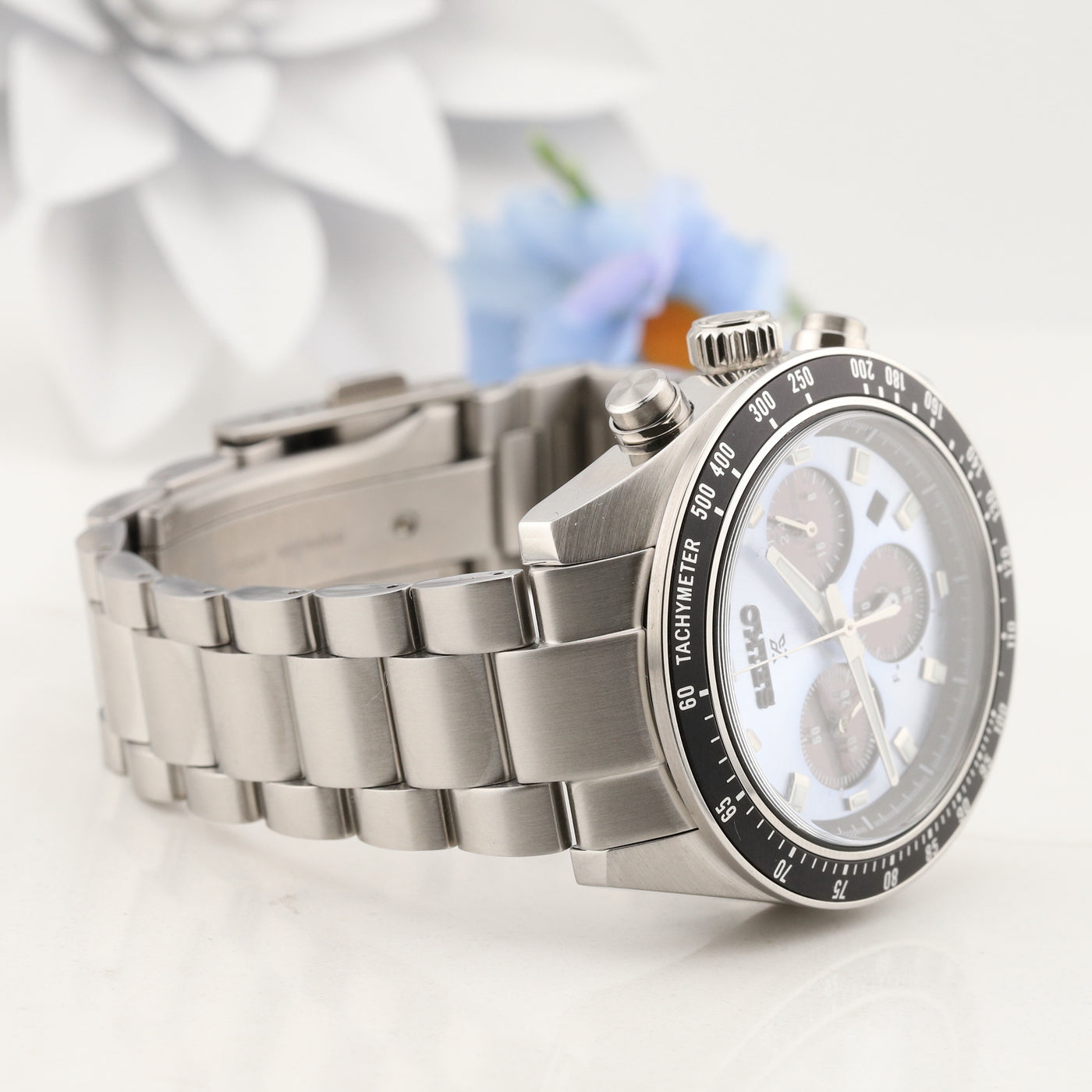 Chronograph Blue Dial Watch