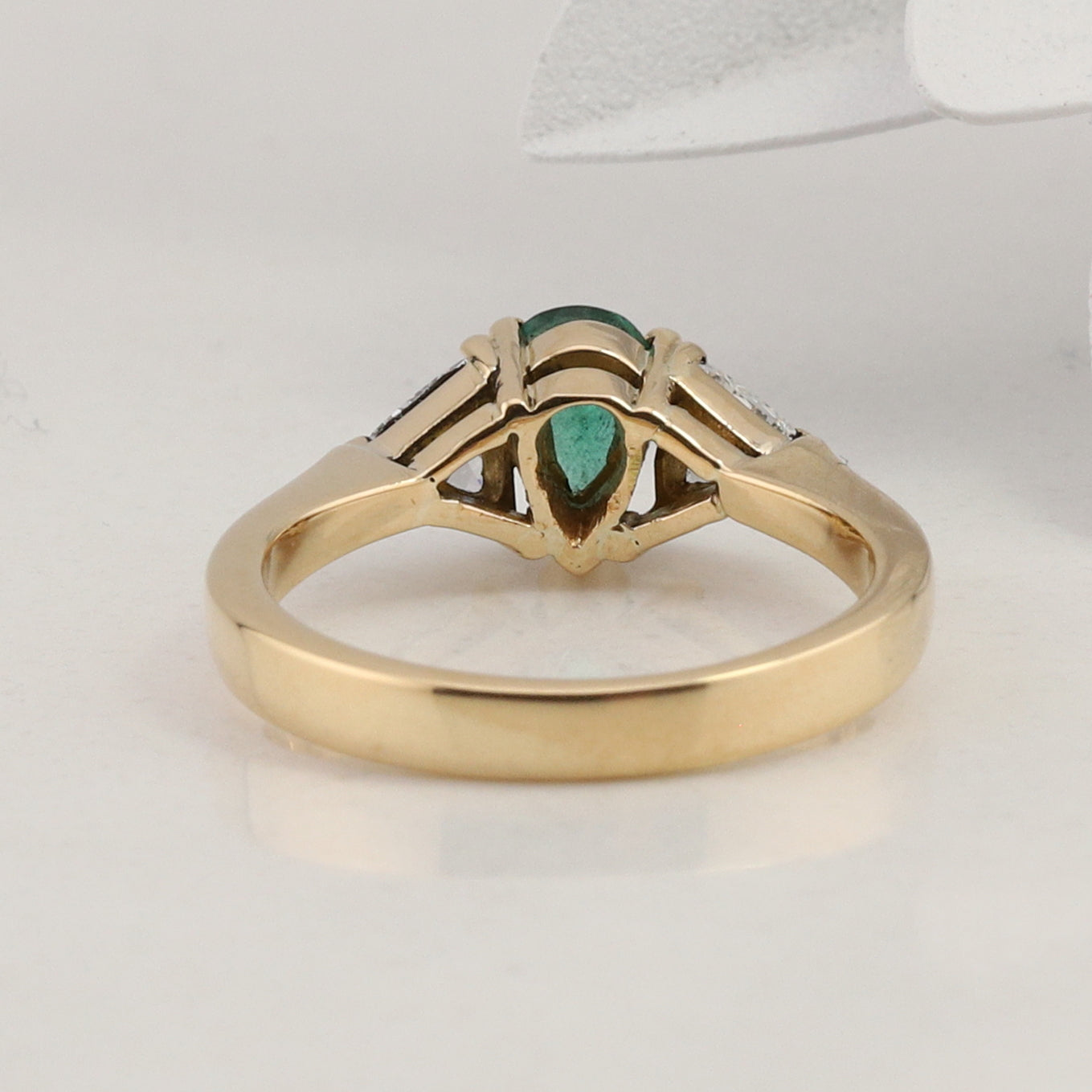 Emerald and Diamond Ring