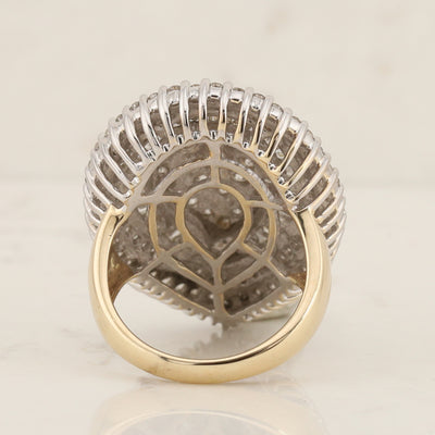 Pear Shaped Diamond Ring