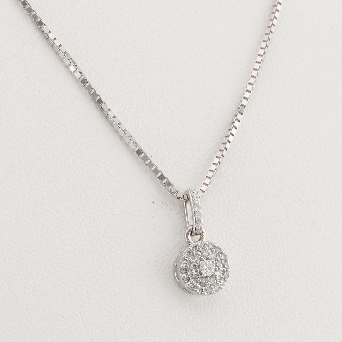 Diamond Pendant with Chain