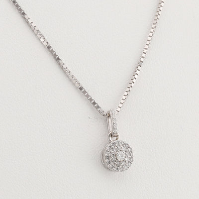 Diamond Pendant with Chain