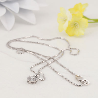 Diamond Pendant with Chain