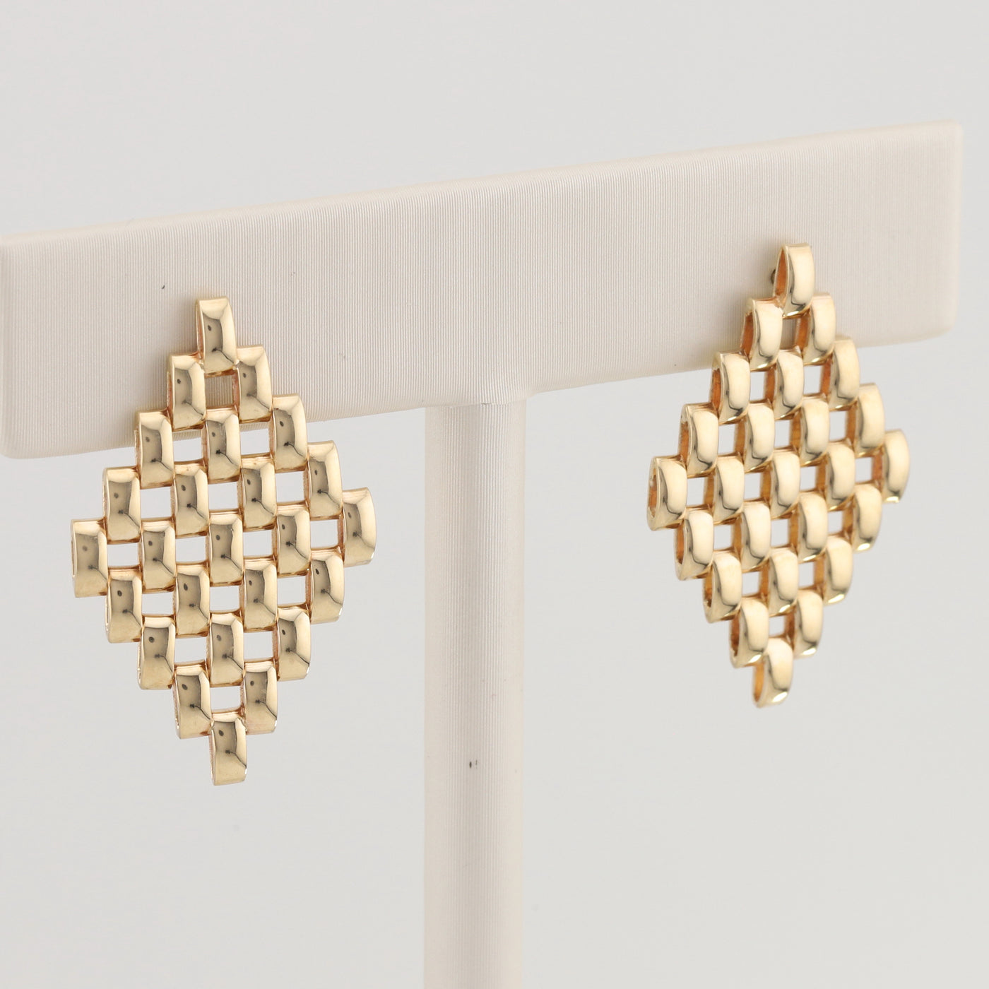 Yellow Gold Drop Earrings