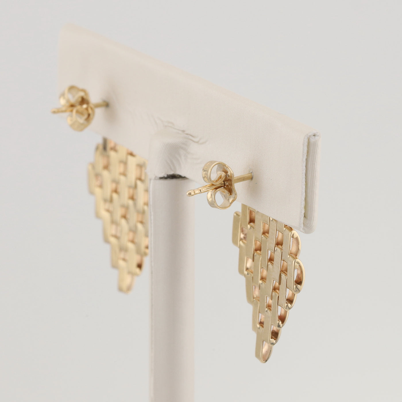 Yellow Gold Drop Earrings