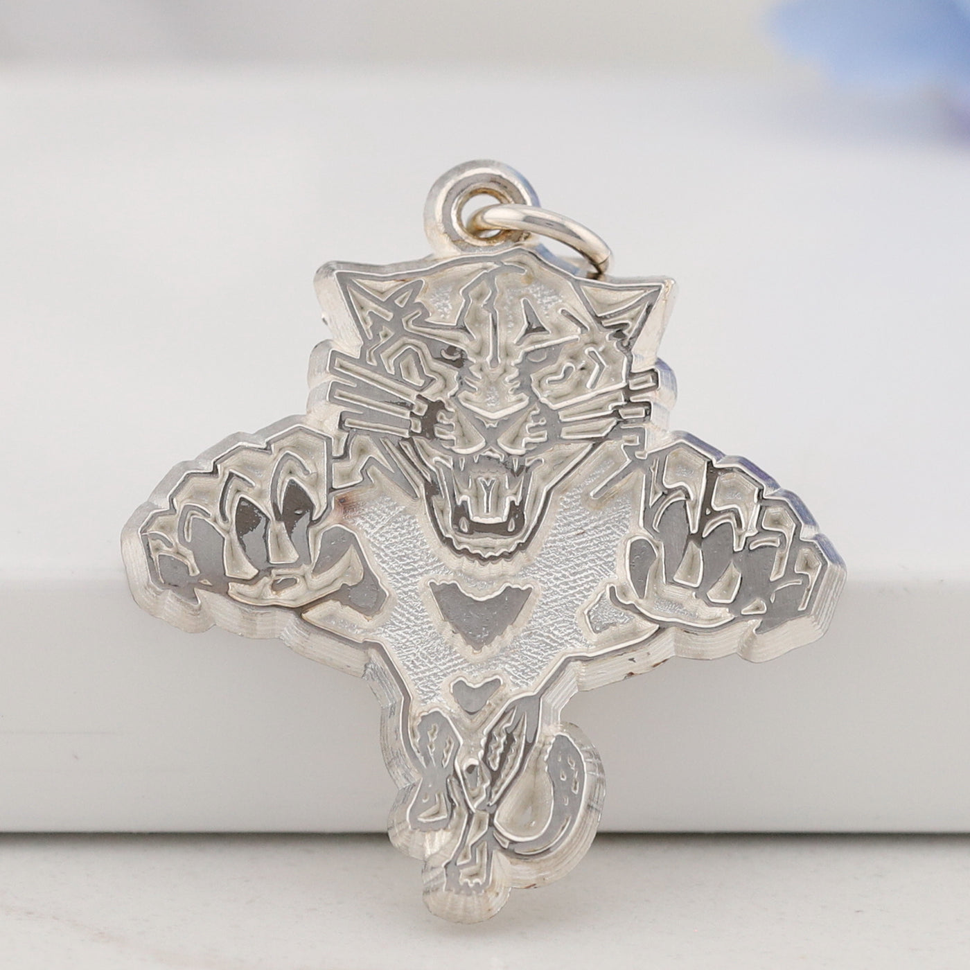 Sterling Silver Panther Pendant