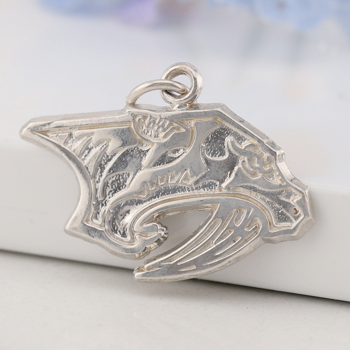 Sterling Silver Predator Pendant