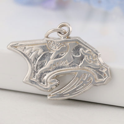 Sterling Silver Predator Pendant