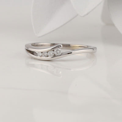 White Gold Diamond Ring
