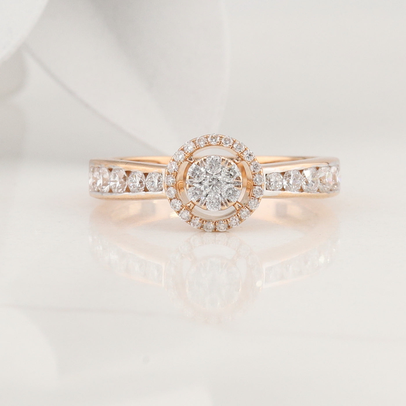 Rose Gold Diamond Ring