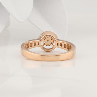 Rose Gold Diamond Ring