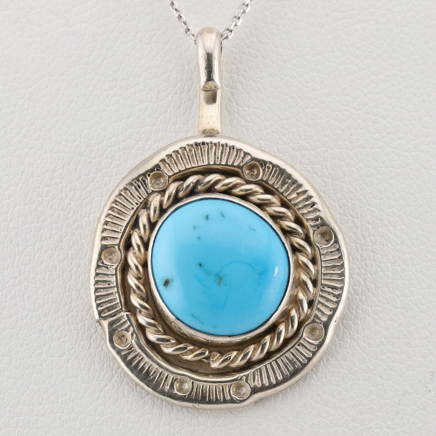 Silver Turquoise Pendant