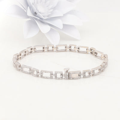 White Gold Diamond Bracelet