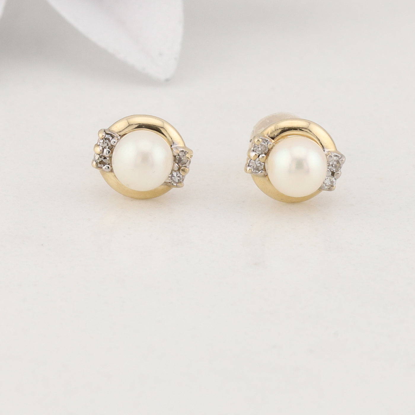 Pearl Stud Earrings