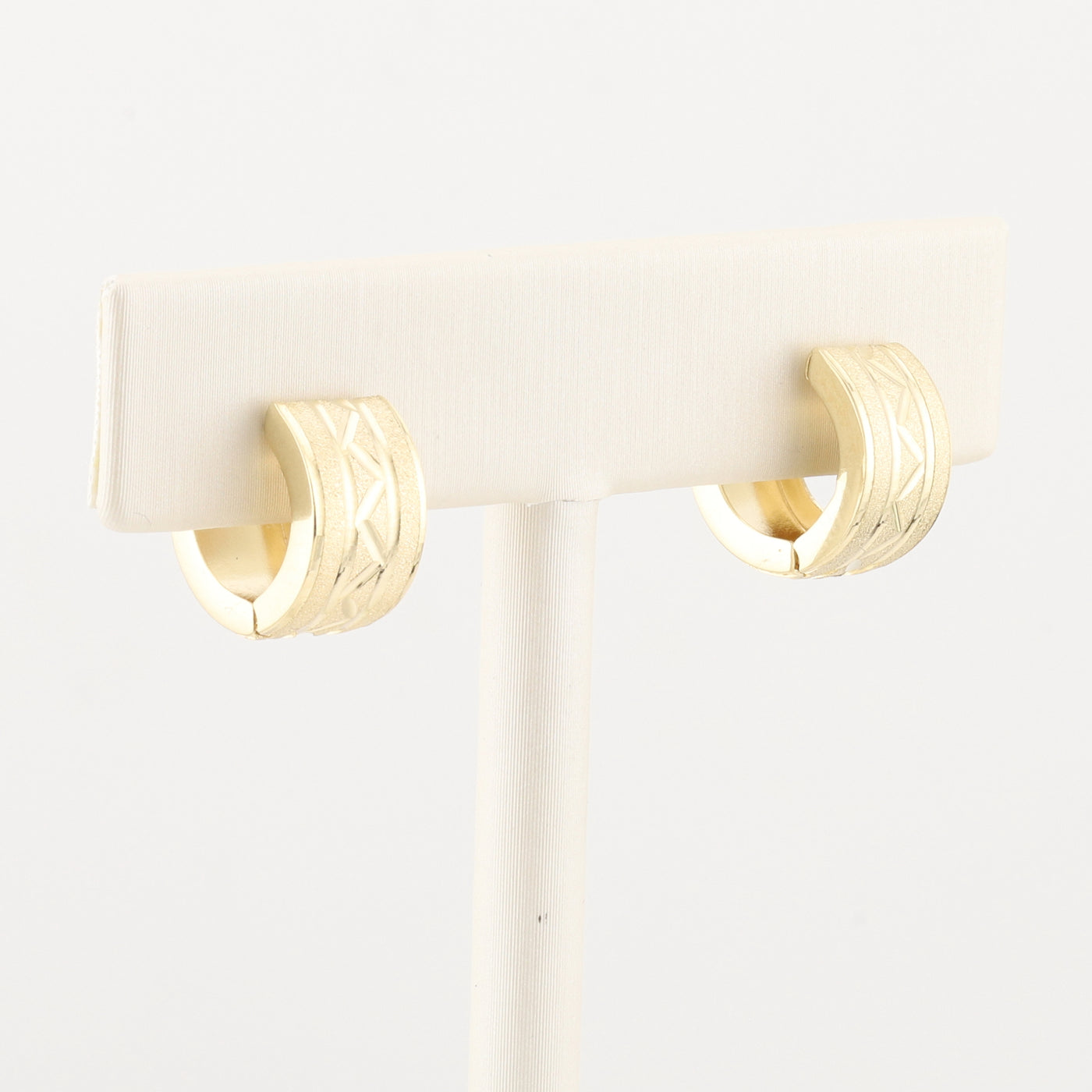 Yellow Gold Huggie Earrings