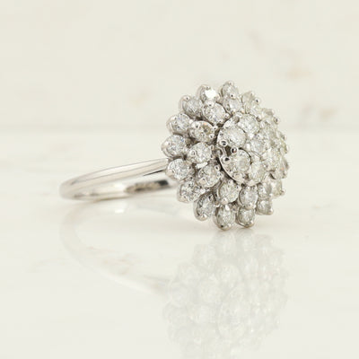 White Gold Diamond Ring