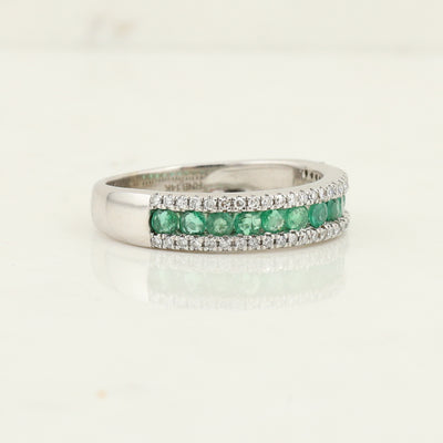 Emerald and Diamond Band