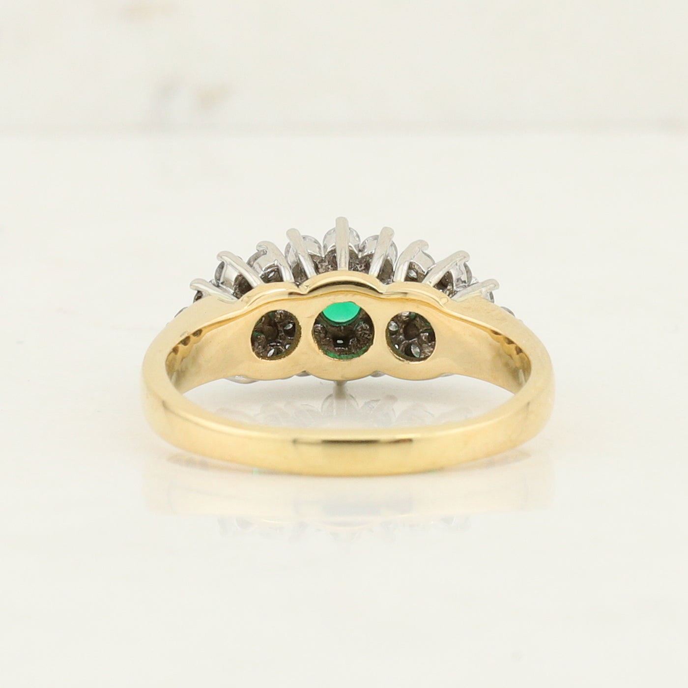 Emerald and Diamond Ring