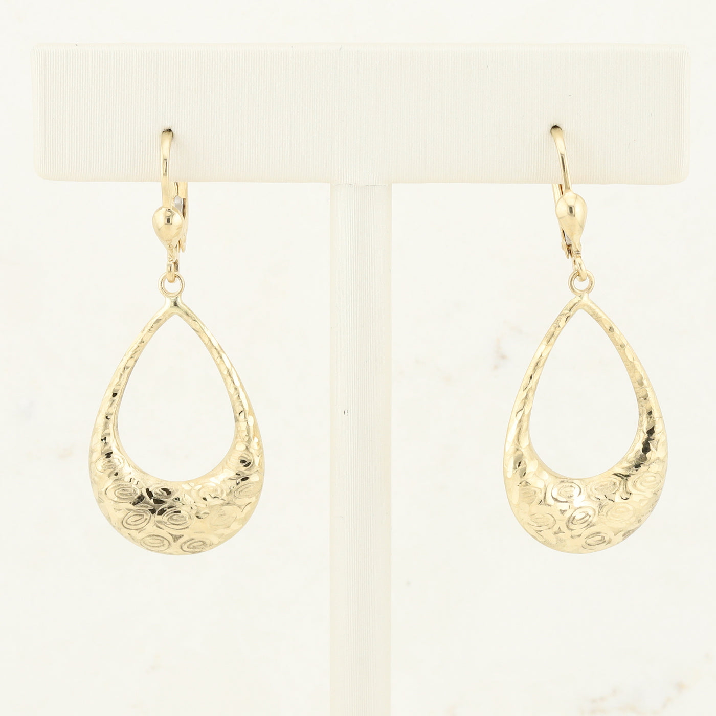 Yellow Gold Drop Earrings