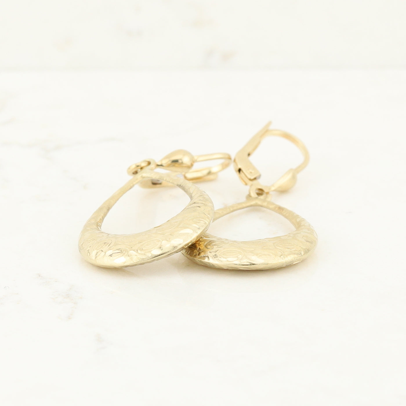 Yellow Gold Drop Earrings