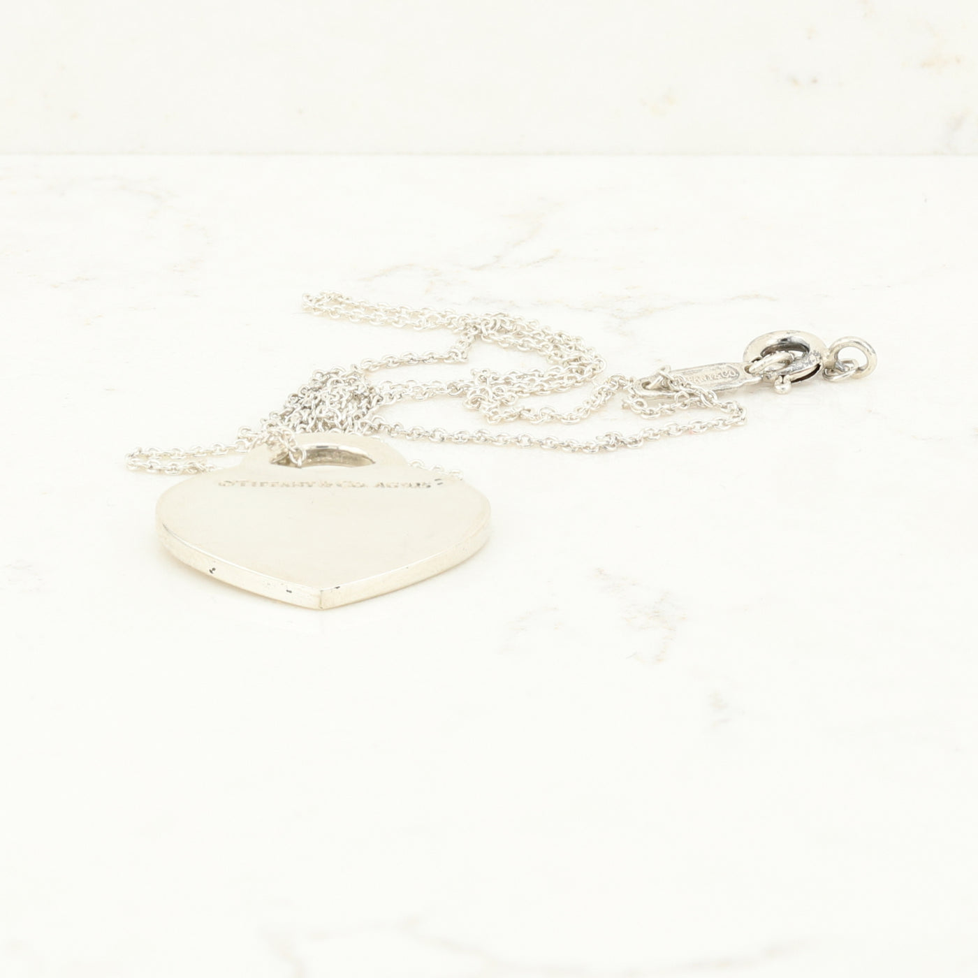 Sterling Silver Heart Pendant and Chain