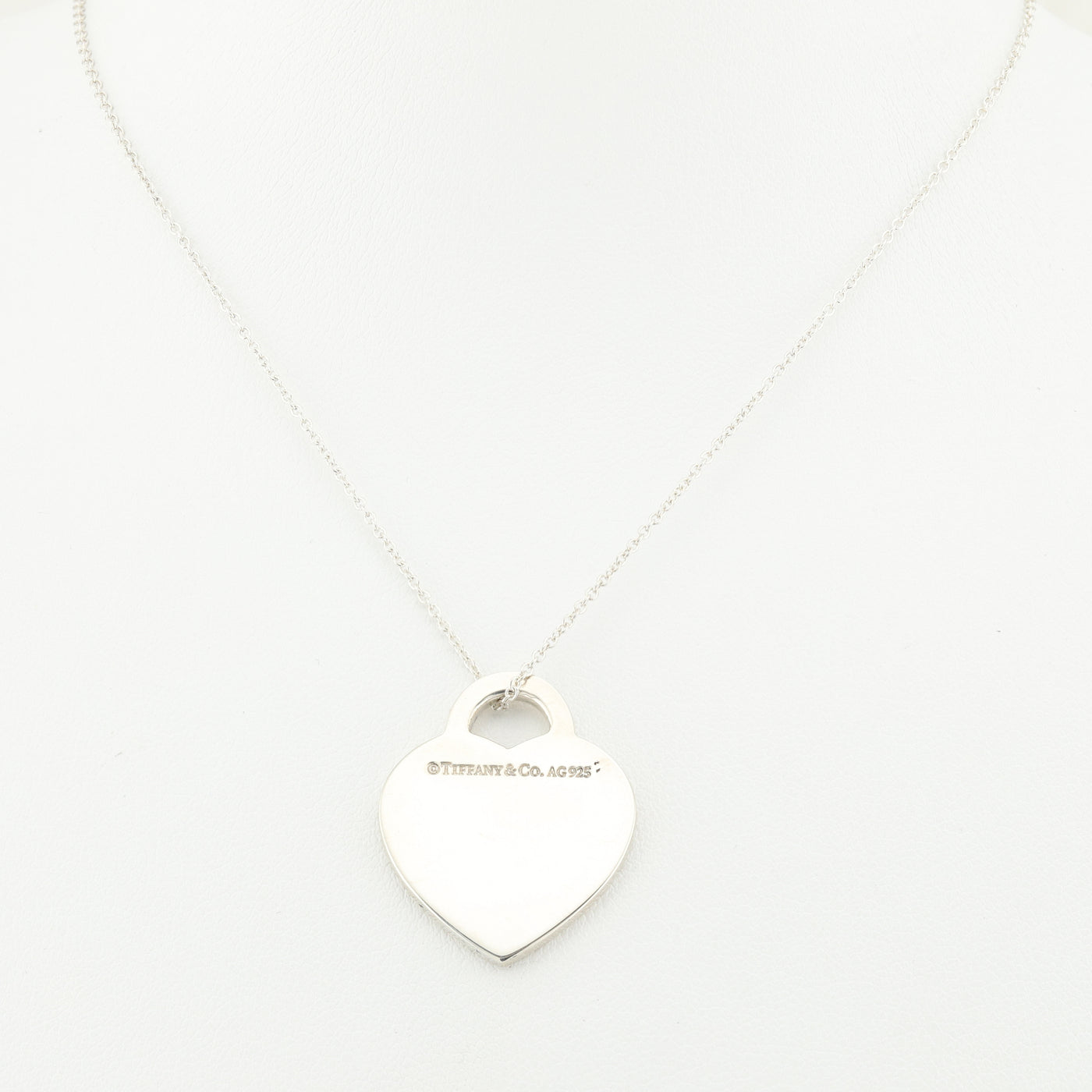 Sterling Silver Heart Pendant and Chain
