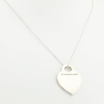 Sterling Silver Heart Pendant and Chain