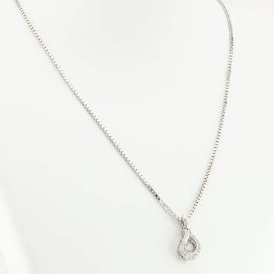 Shimmering Diamond Necklace
