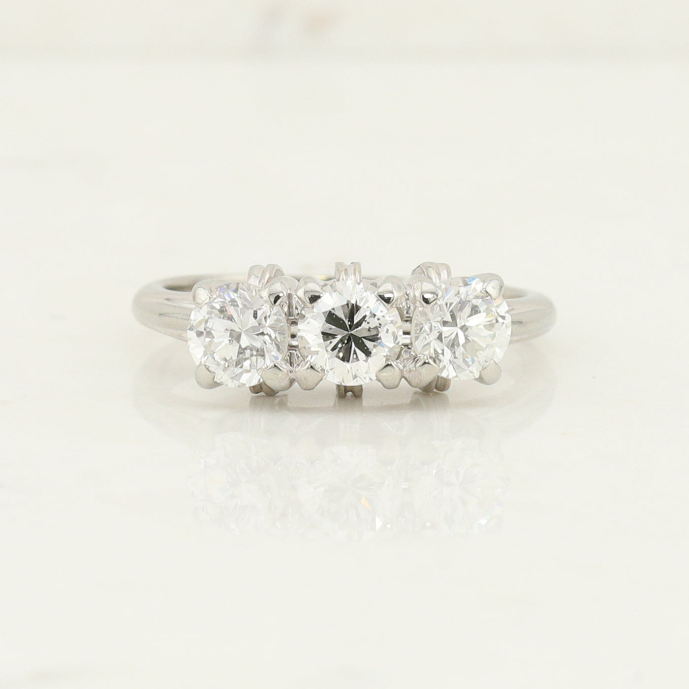 White Gold Diamond Ring