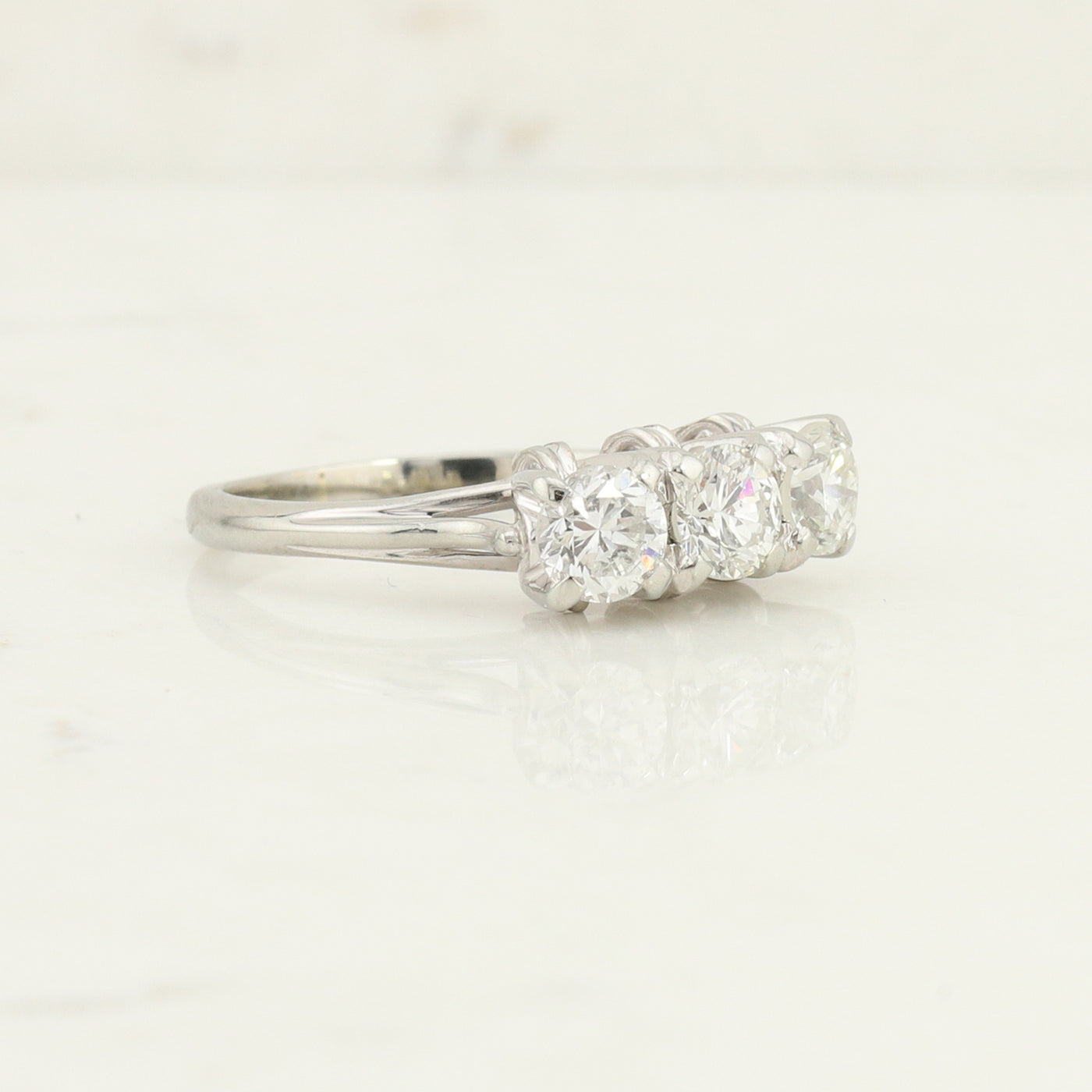 White Gold Diamond Ring
