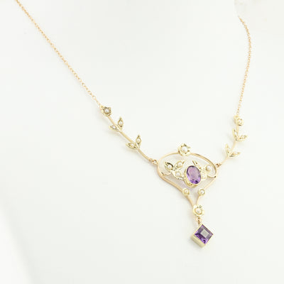 Delicate Amethyst Necklace