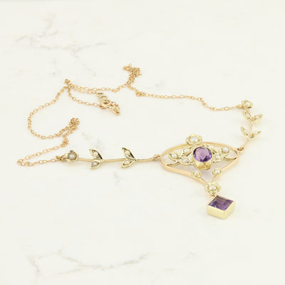 Delicate Amethyst Necklace