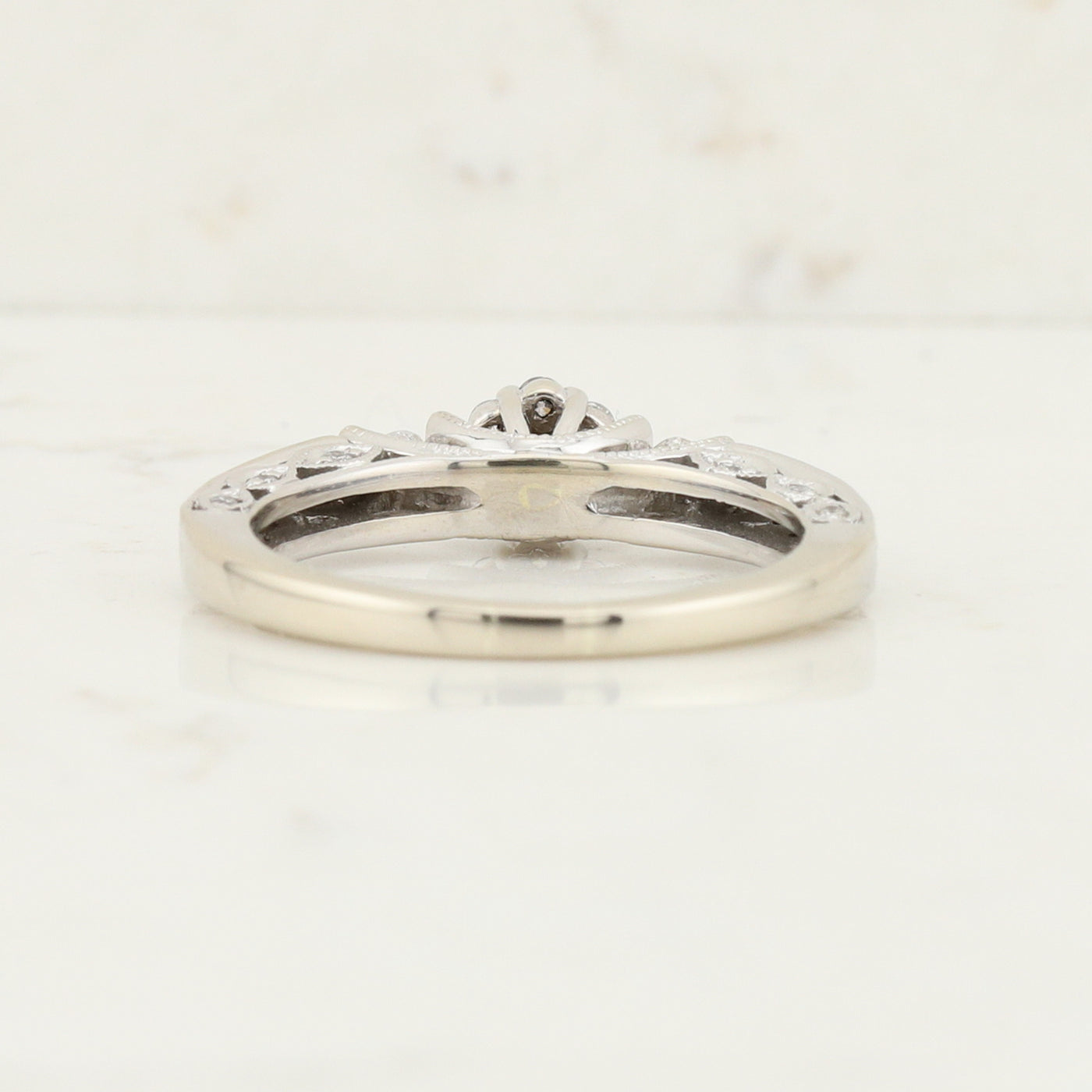White Gold Engagement Ring