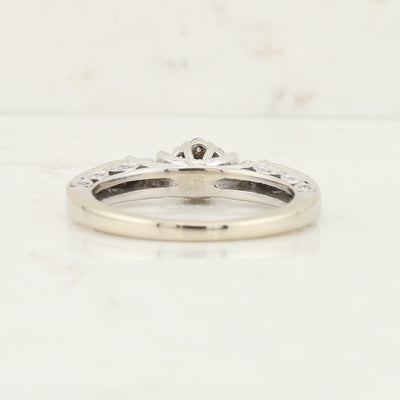 White Gold Engagement Ring