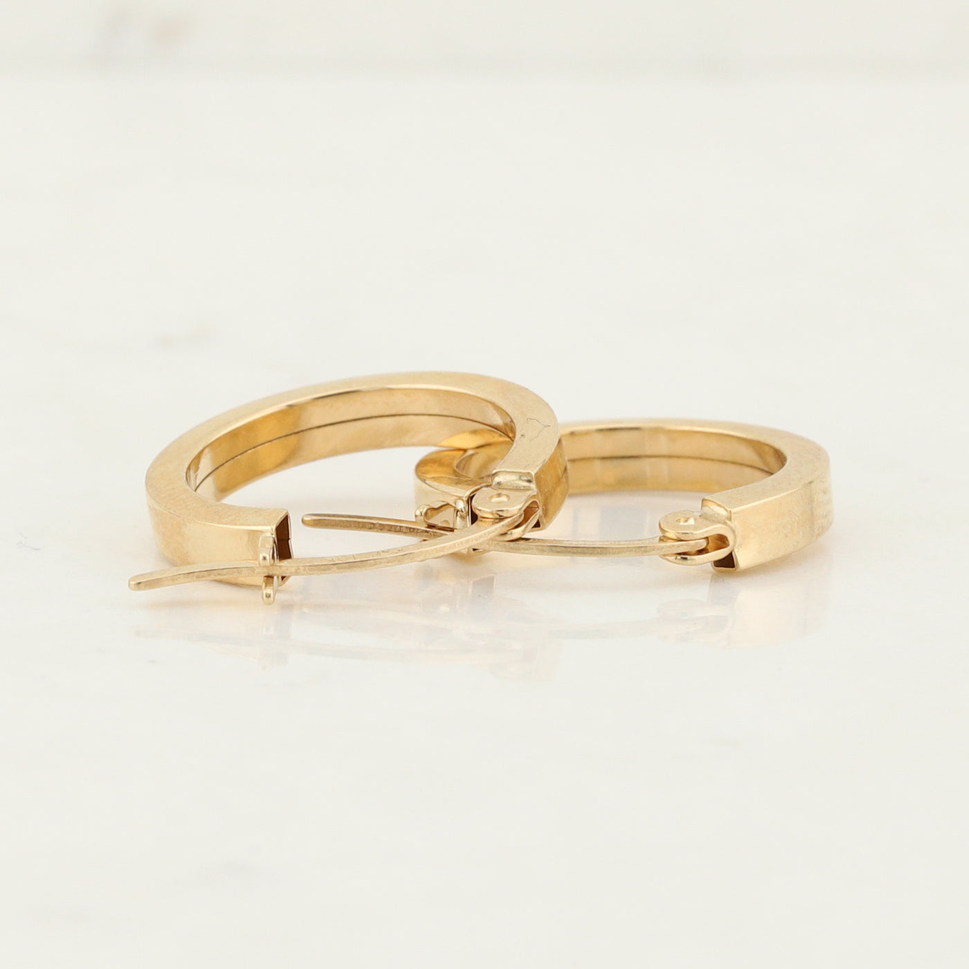 Yellow Gold Hoop