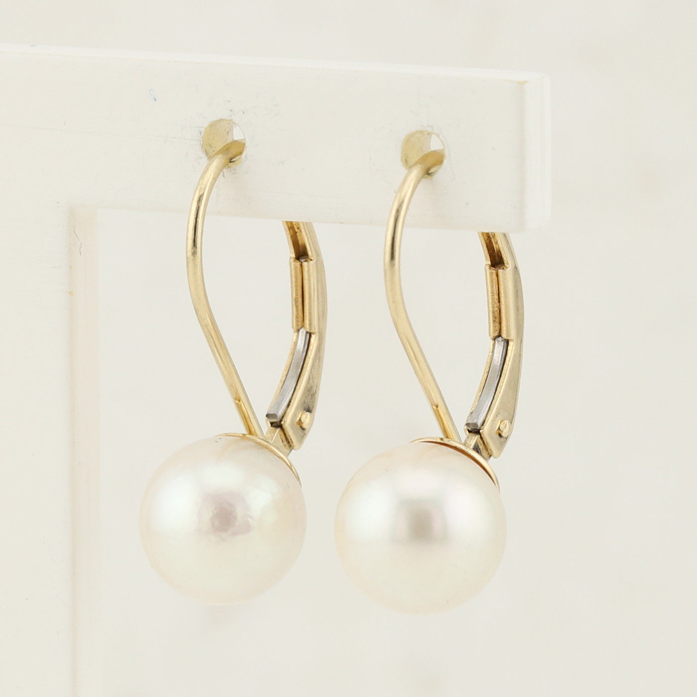 Drop Pearl Earrings