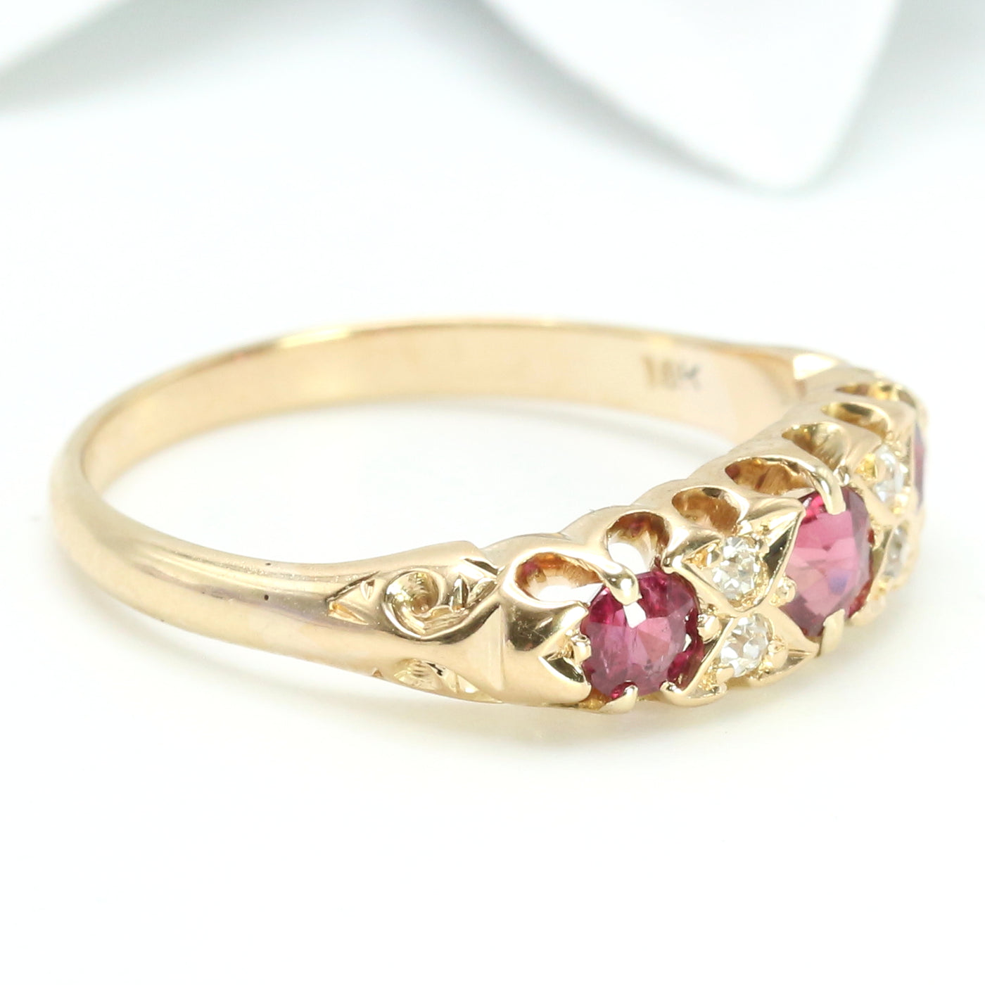 Ruby & Diamond Vintage Ring