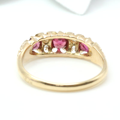 Ruby & Diamond Vintage Ring