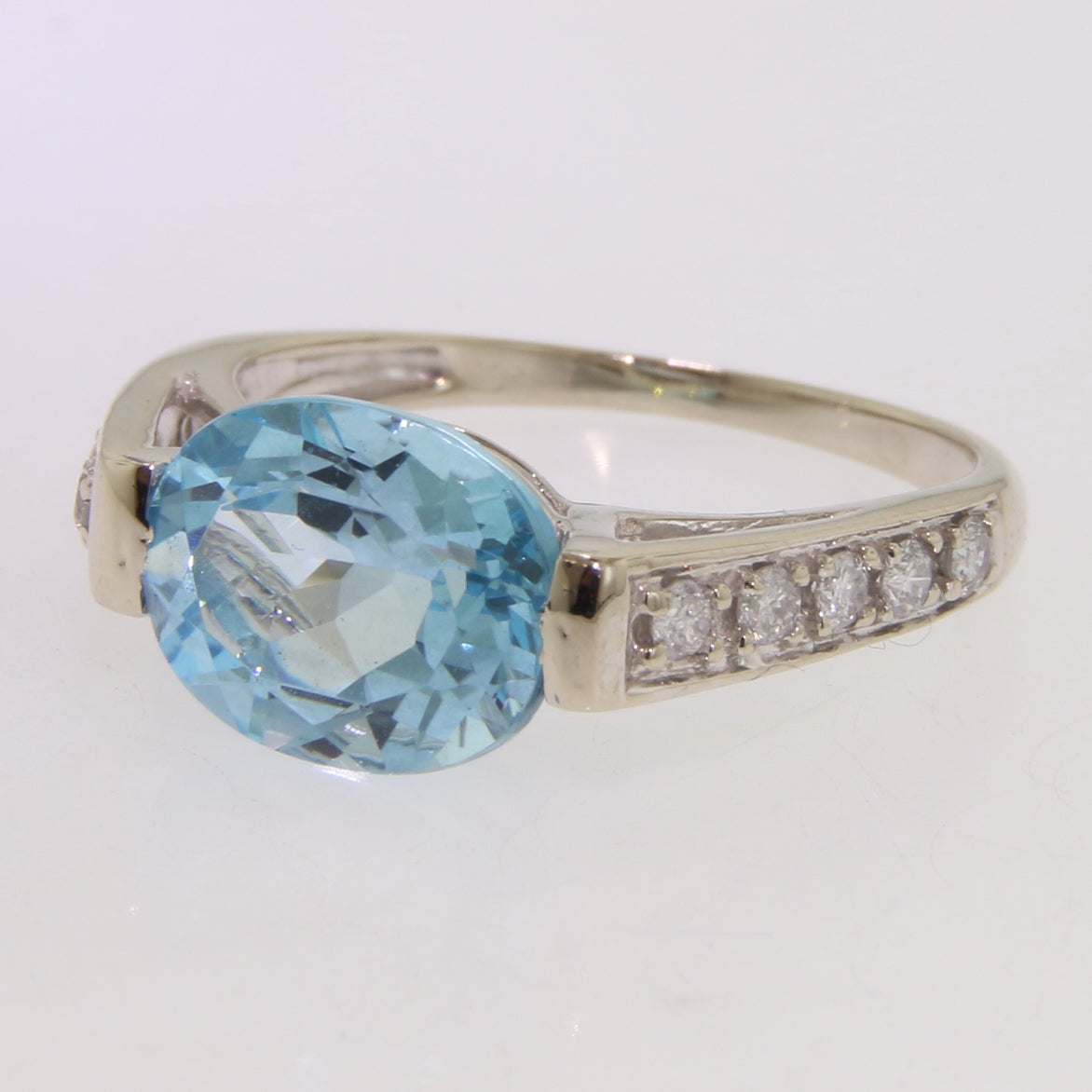 Blue Topaz Ring