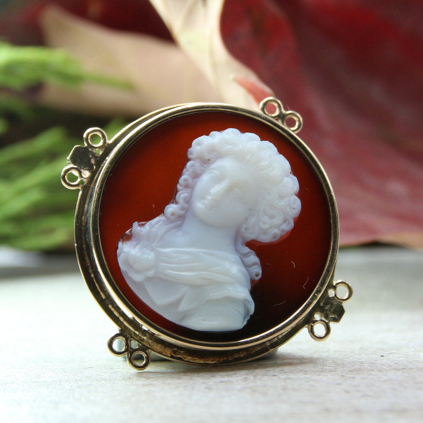 Cameo Brooch
