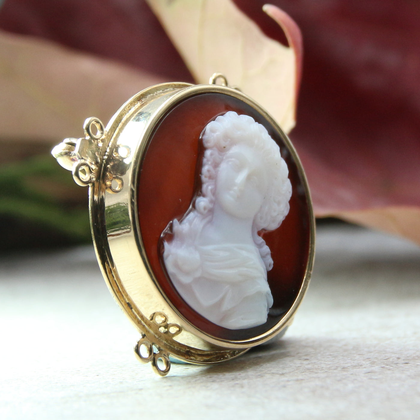 Cameo Brooch