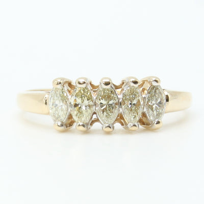 Five Stone Diamond Ring