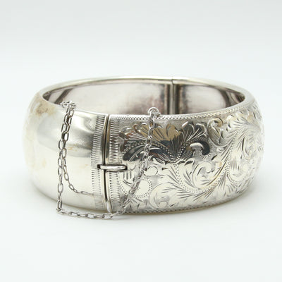 Wide Silver Cuff